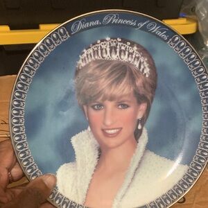 Princess Diana Commemorative Franklin Mint Limited Edition Plate